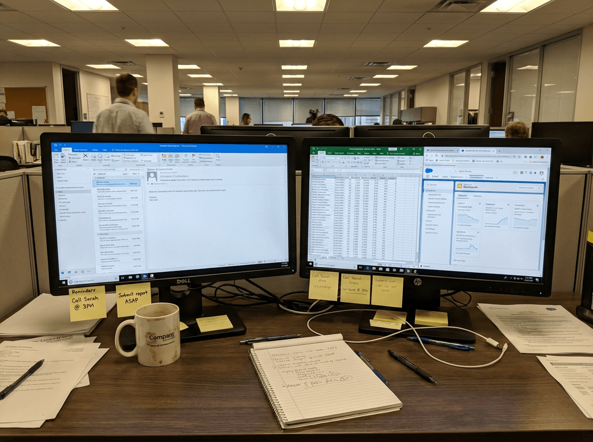 Chaos door meerdere losse systemen